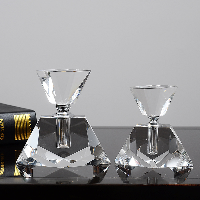 Vintage Collectible Perfume Bottles - Vintage European Crystal Perfume Bottle Premium