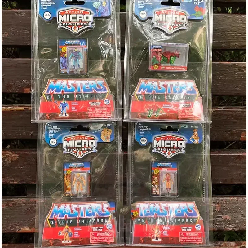 Vintage Collectible Dolls - ACTION MICRO FIGURES Miniaturees Cartoon Animation