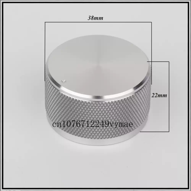 Tube Amplifier Part - 2Pcs Preffair 38mm Metal Aluminum Rotary
