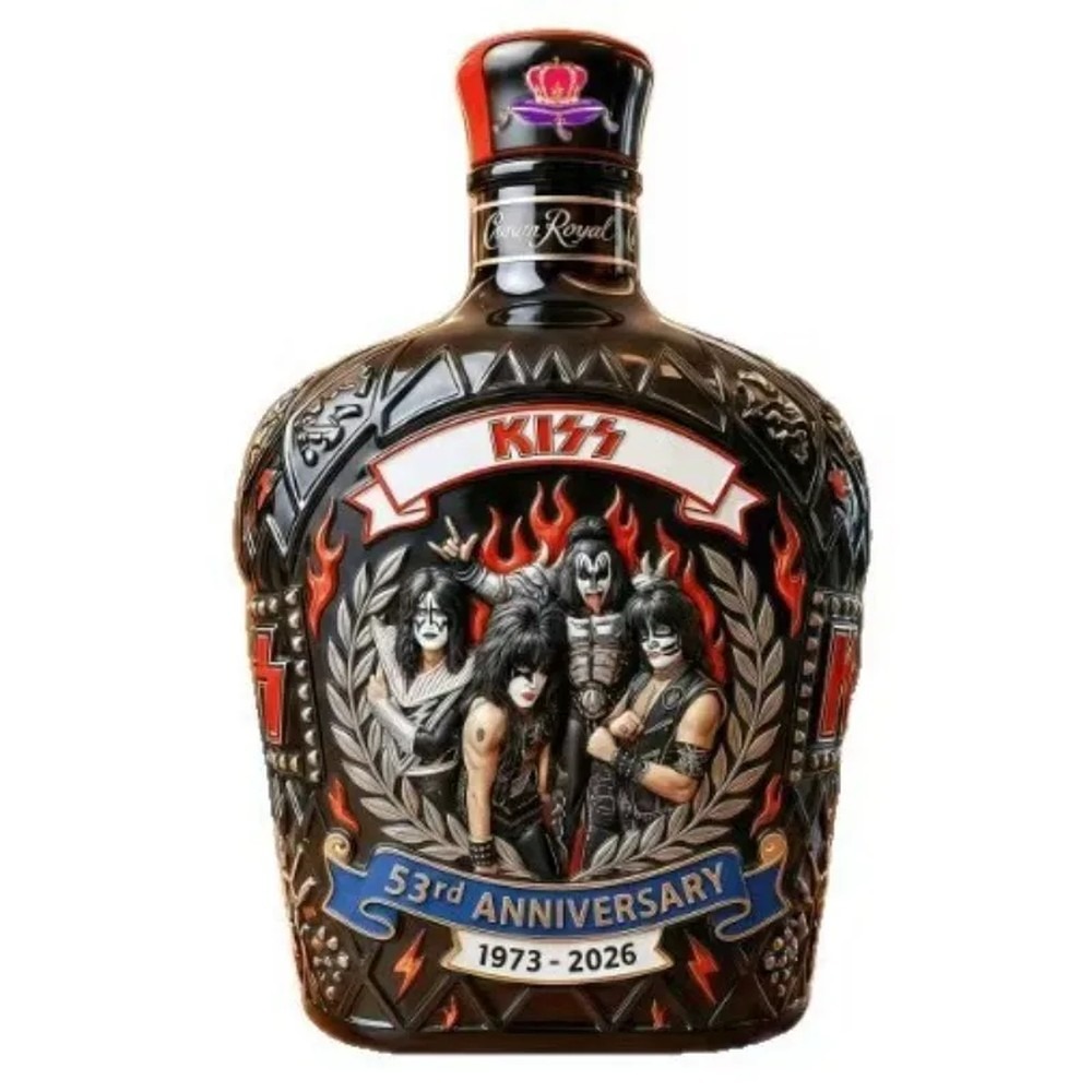YING-KISS Band Whiskey Decante - Vintage Collectible Liquor Bottles recension och pris
