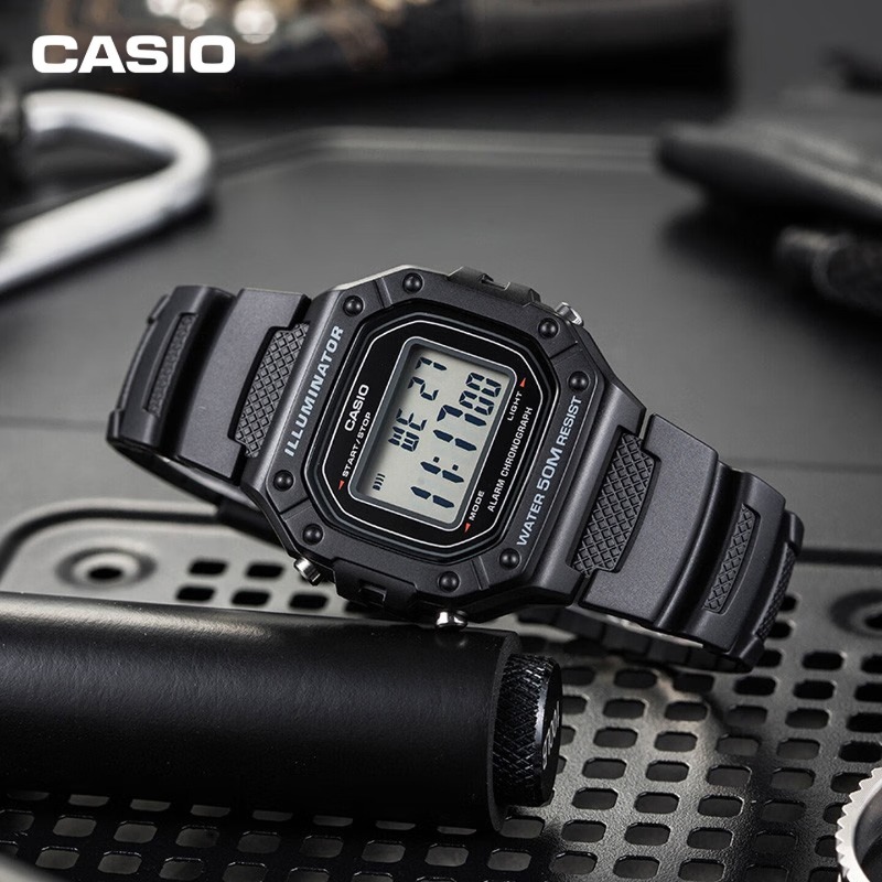 Original Casio W-218H-1A Digit - Vintage Collectible Watches recension och pris