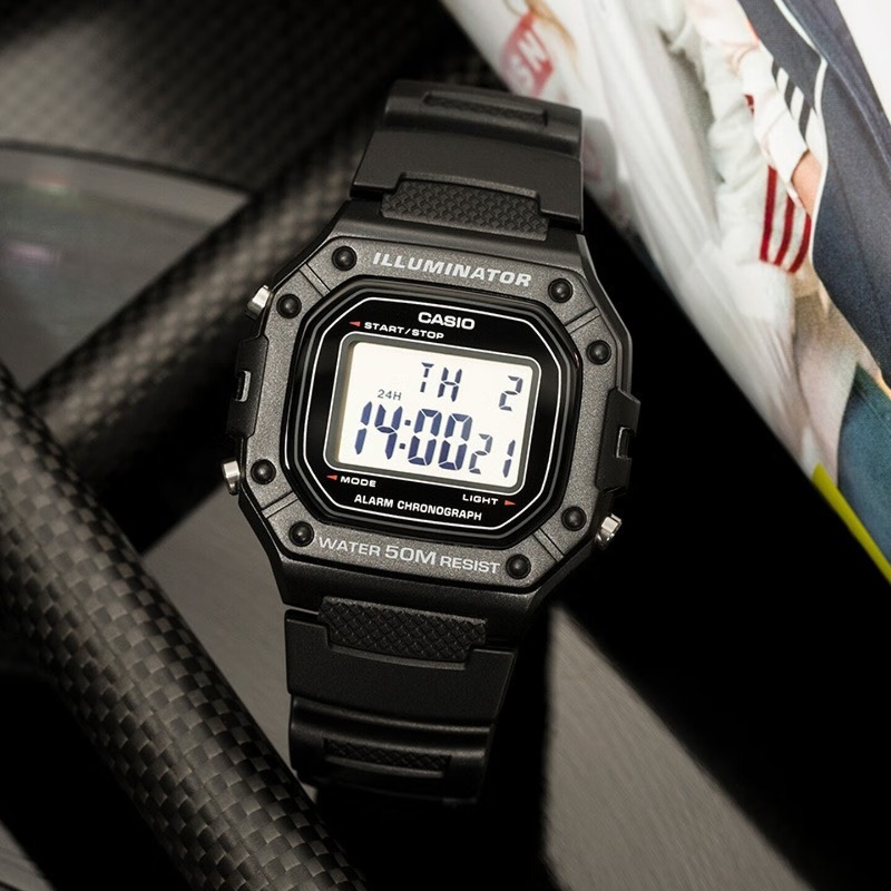 Original Casio W-218H-1A Digit - Vintage Collectible Watches recension och pris