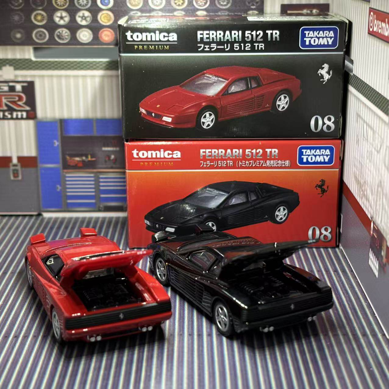 Takara Tomica Premium 08 Ferra - Vintage Collectible Toy Cars recension och pris