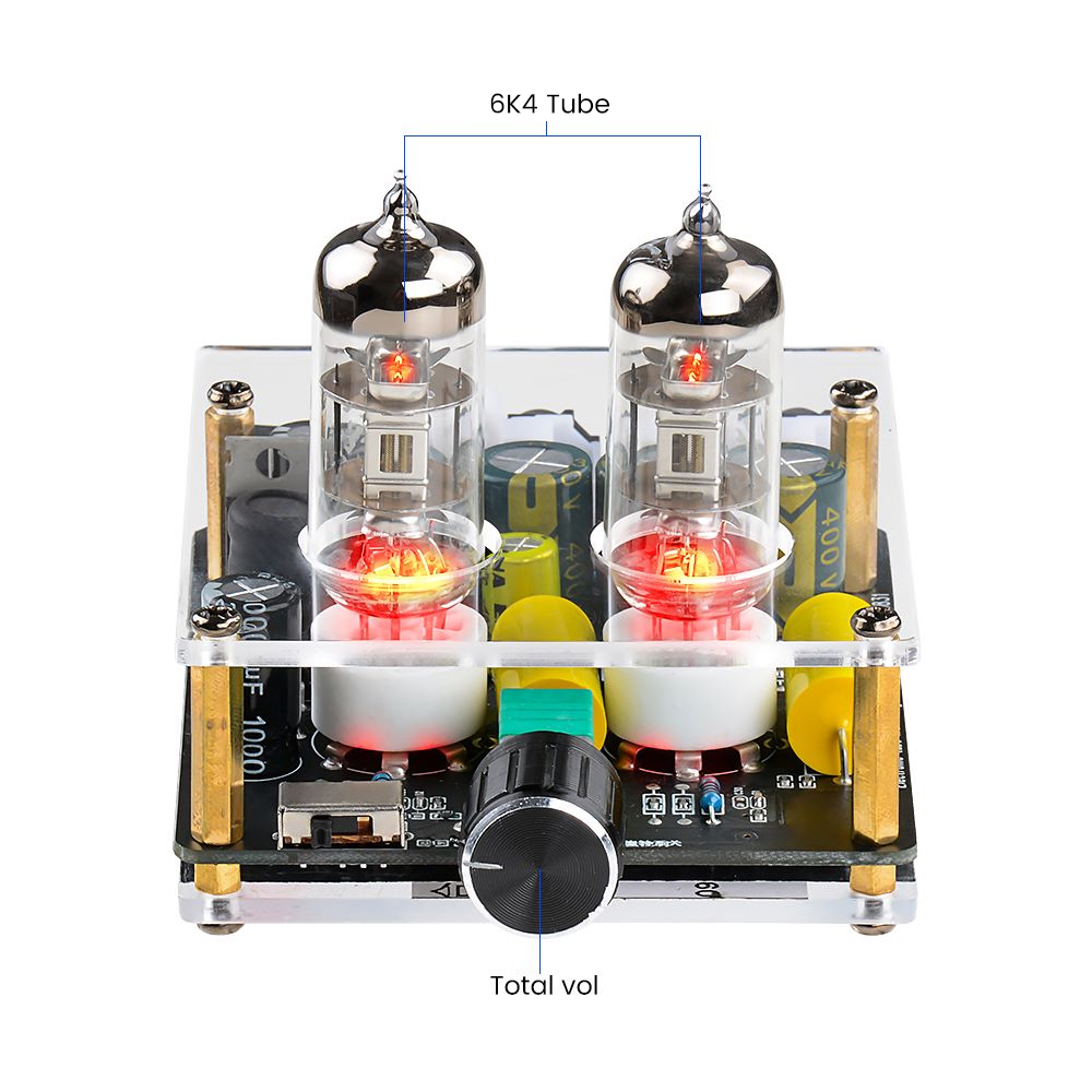 AIYIMA Upgraded 6K4 Tube Pream - Tube Amplifier Part recension och pris