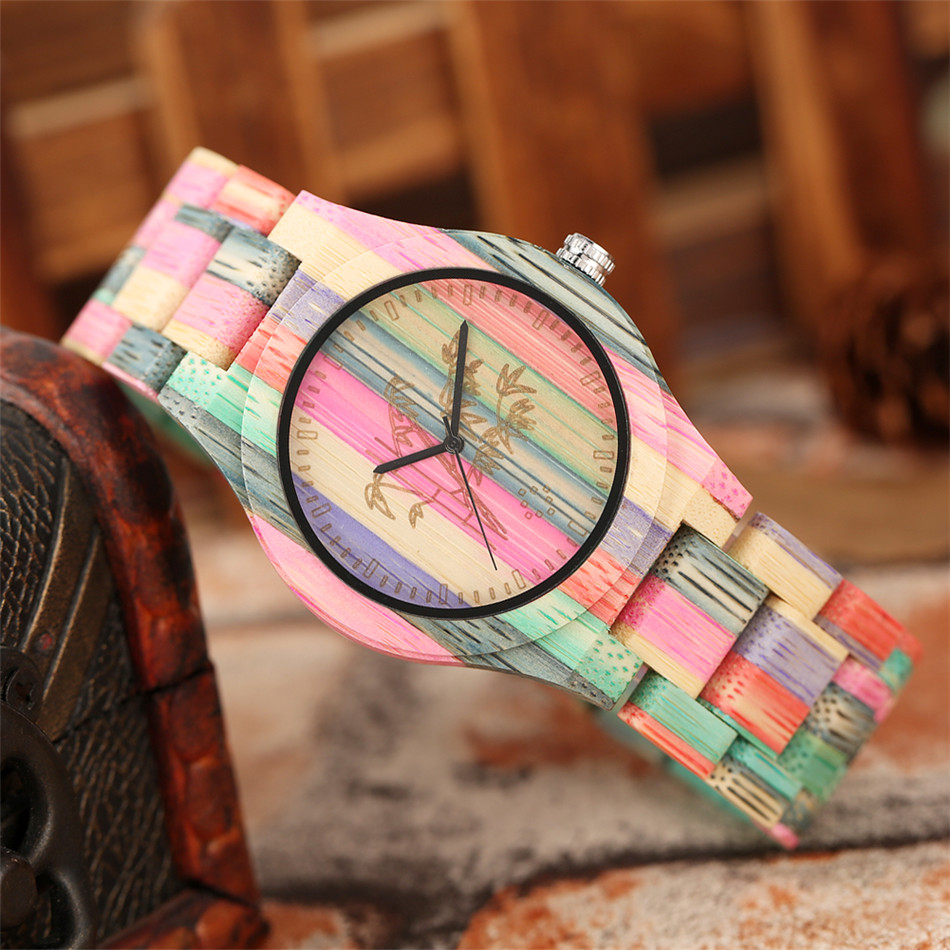 Vintage Stylish Colorful Bambo - Vintage Collectible Watches recension och pris