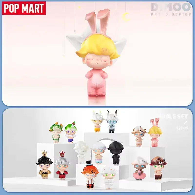 POP MART Dimoo Retro Series Bl - Vintage Collectible Dolls recension och pris