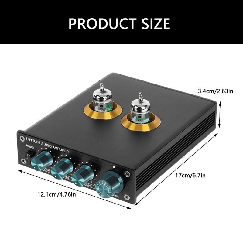 R53C HIFI Stereo Mini Headphon - Tube Amplifier Part recension och pris