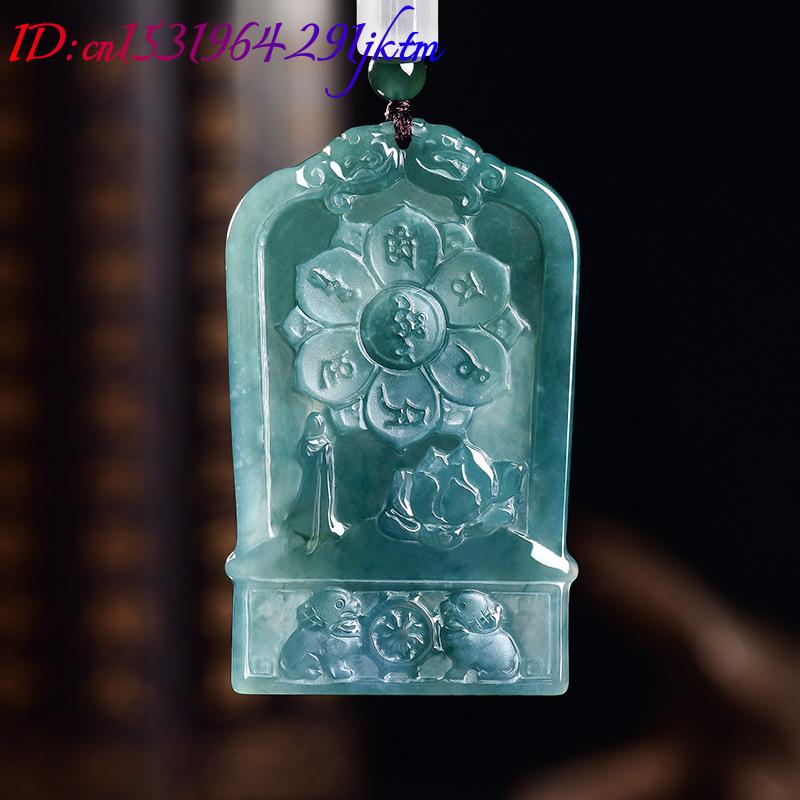 Natural Burmese Jadeite Guanyi - Vintage Necklace recension och pris