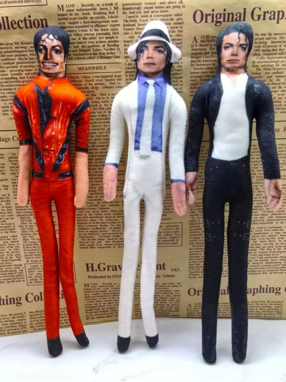 Vintage MJ Michael Jackson Cos - Vintage Collectible Dolls recension och pris