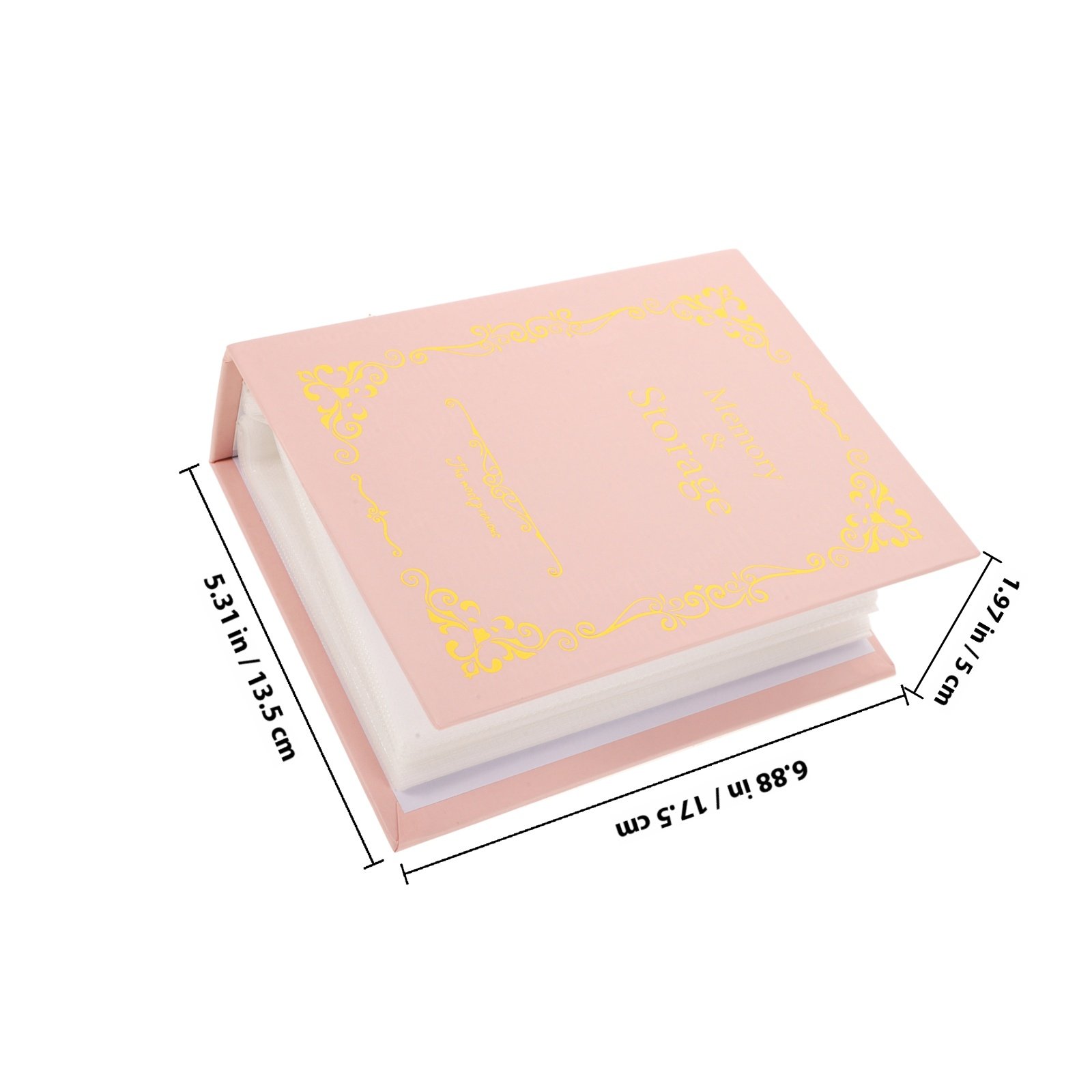 Gold Foil Stamped Photo Album  - Vintage And Collectible Books recension och pris