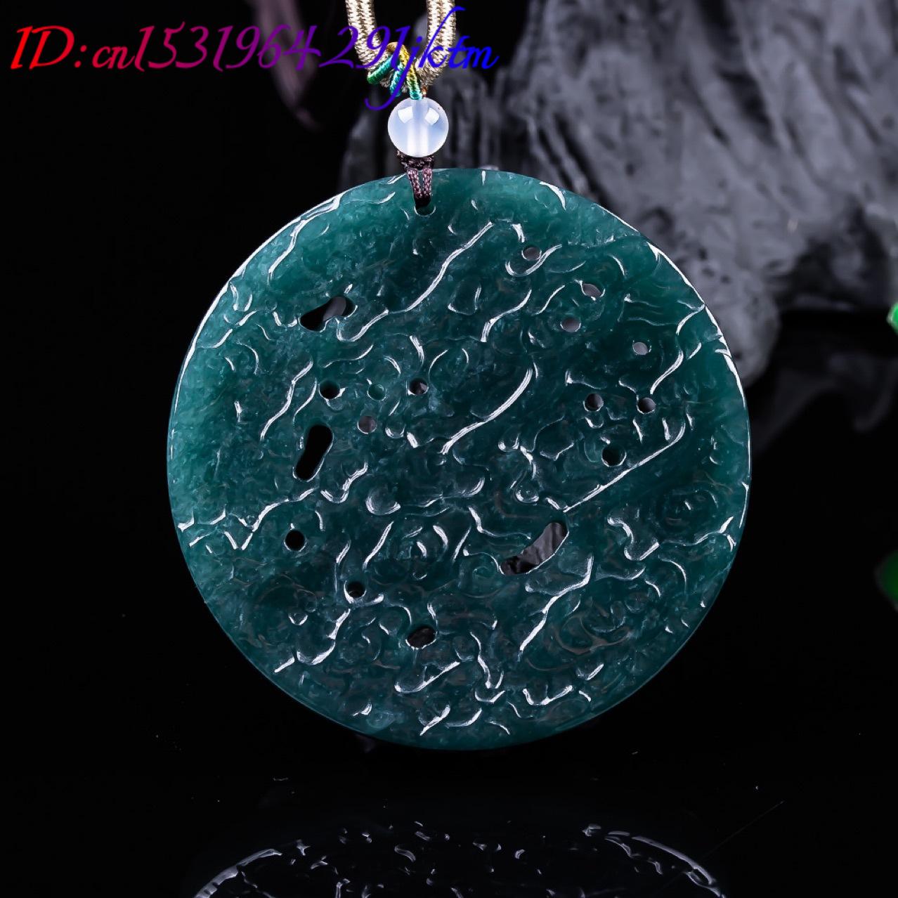 Burmese Jadeite Dragon Pendant - Vintage Necklace recension och pris