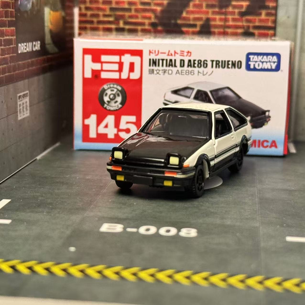 Dream Tomica NO. 145 Initial D - Vintage Collectible Toy Cars recension och pris