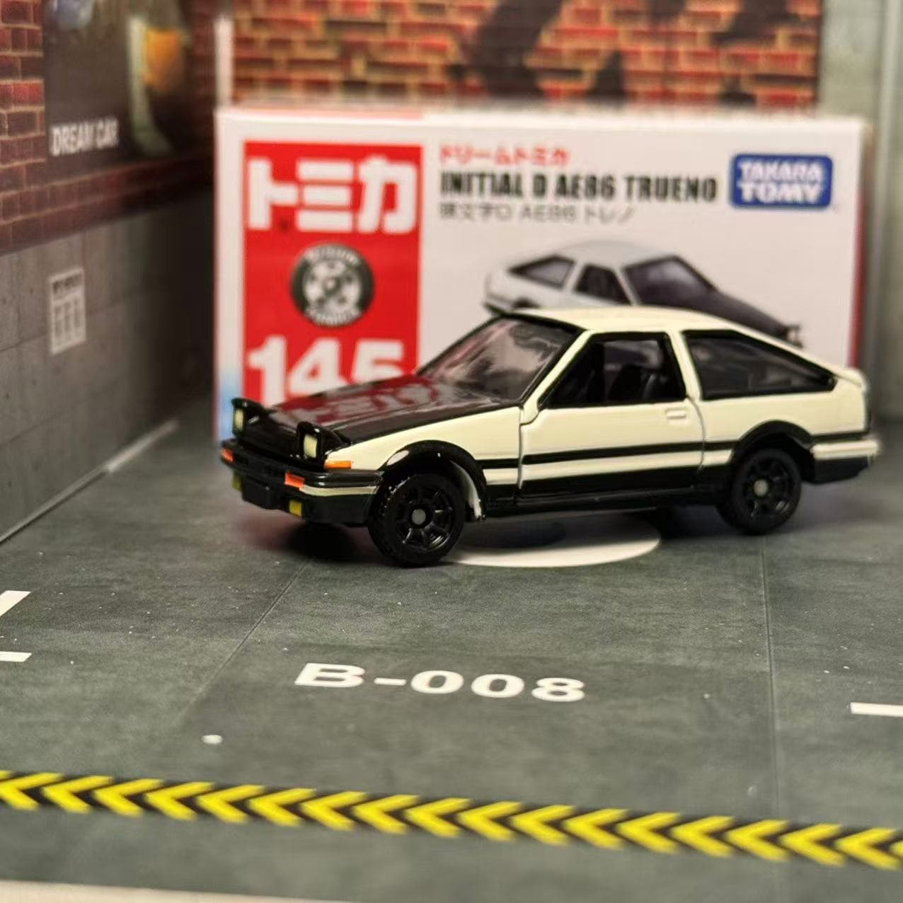 Dream Tomica NO. 145 Initial D - Vintage Collectible Toy Cars recension och pris