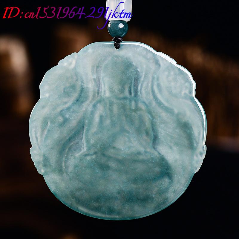 Natural Burmese Jadeite Buddha - Vintage Necklace recension och pris