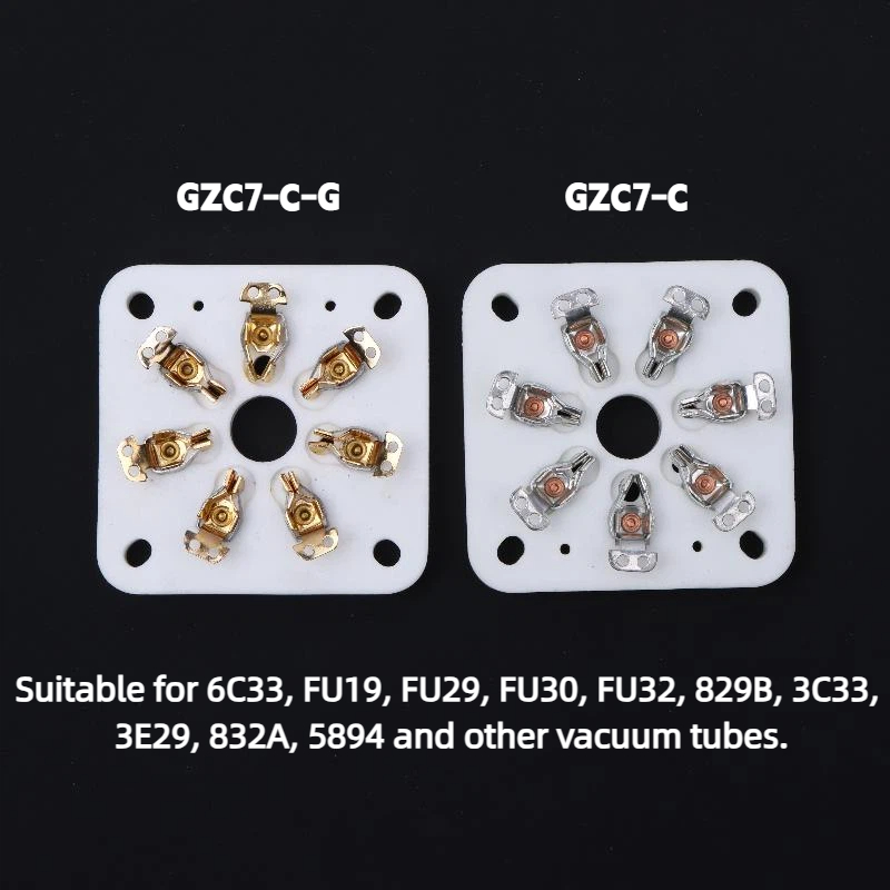 7Pin Ceramic Vacuum Tube Socke - Tube Amplifier Part recension och pris
