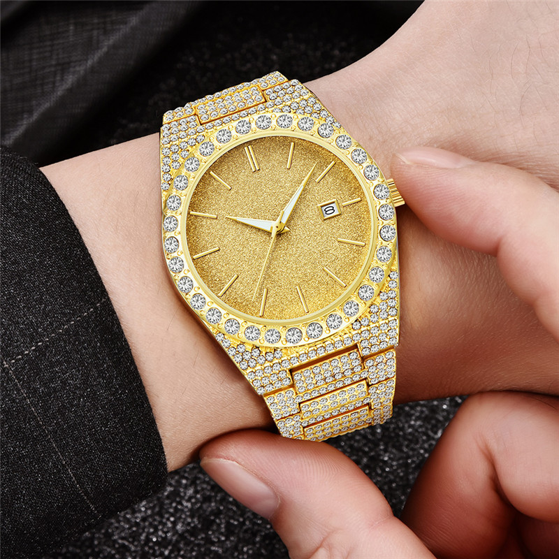 Men Big Brand Watches Hip Hop  - Vintage Collectible Watches recension och pris