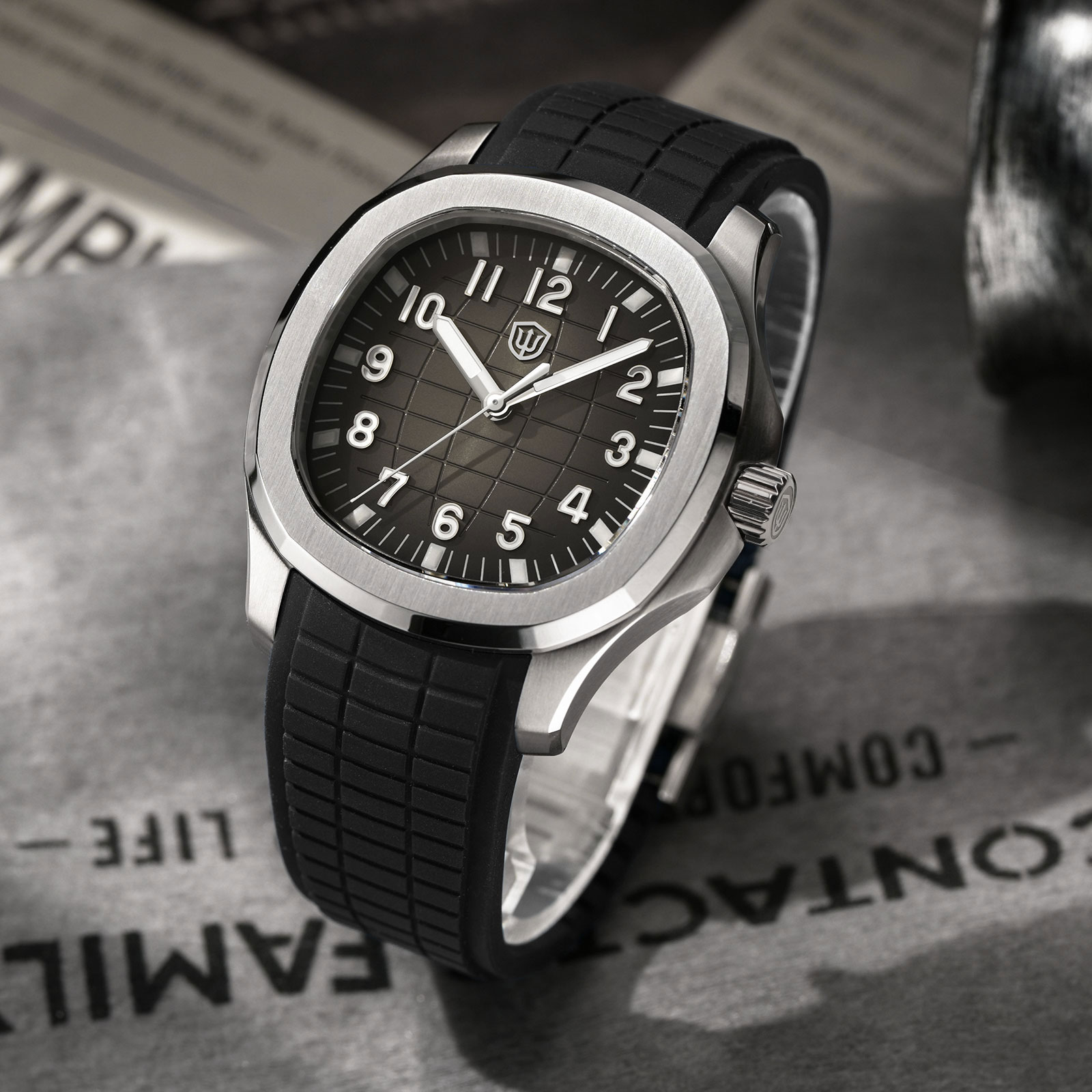 Watchdives WD008 38mm Dive Men - Vintage Collectible Watches recension och pris