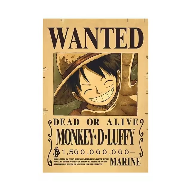 Anime One Piece Bounty Wanted  - Vintage Collectible Dolls recension och pris