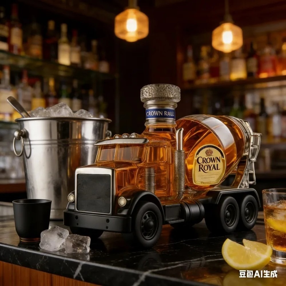 Vintage Truck Glass Whiskey De - Vintage Collectible Liquor Bottles recension och pris