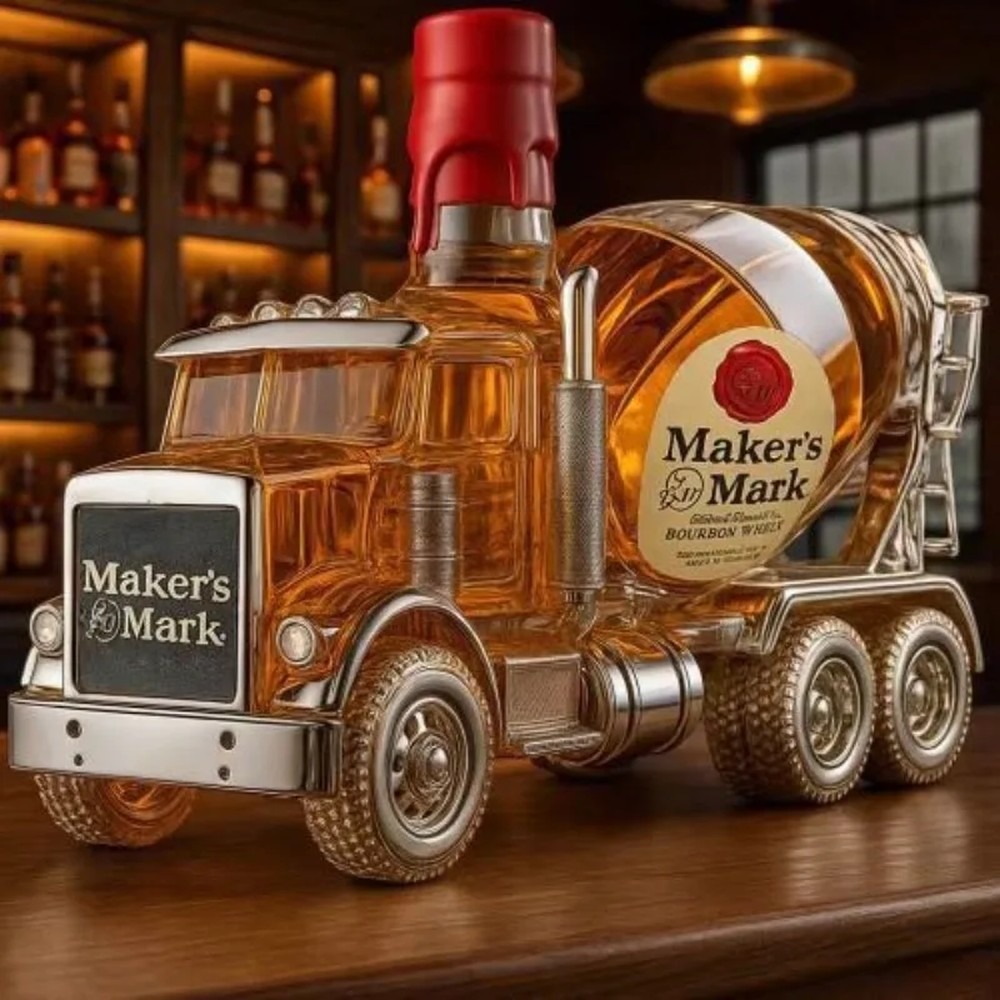 Vintage Truck Glass Whiskey De - Vintage Collectible Liquor Bottles recension och pris